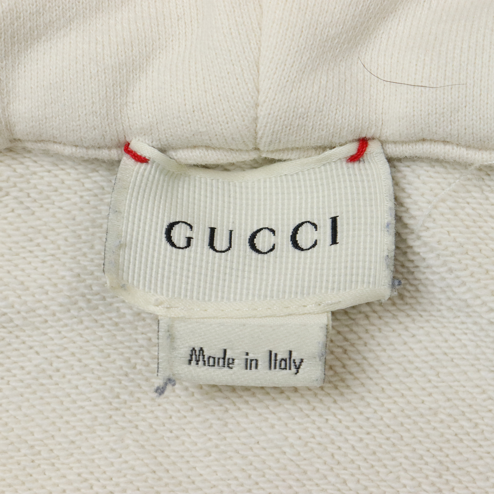 Baby Gucci Logo Applique Zip Hoodie Size 110 4Y - Picture 5 of 7
